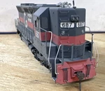 Athearn Ho Scale Guilford SD45 Diesel Locomotive #687 Mpn 98052. Fixed Price $240.00.