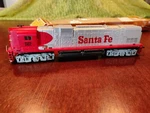 Vintage Tyco Alco Super 630 Powered Lighted Santa Fe 243B. Fixed Price $42.00.
