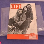 Life Magazine Feb 3 1947 Young Broadway Actresses Theater History Post-war Art. Fixed Price $21.71.