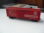 Vintage 1950S Ho Scale Mantua Stl Peoria 54657 Box Car 3/4" Long. Fixed Price $19.00.