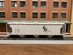 Athearn 93709 Chesapeake & Ohio Ps 2893 3-BAY Covered Hopper #2187 In. Fixed Price $17.50.