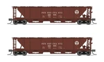 Broadway Limited N Prr H32 Covered Hopper #7251 (2-PACK B). Fixed Price $33.99.