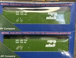 Lbf Kit Scale #10201 Set Of 2/62 Woodchip Hopper Burlington Northern Nib. Fixed Price $38.99.