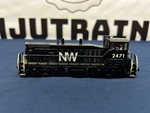 Con-cor Ho Norfolk & Western #2471 MP-15 Switcher Diesel Engine Dc Box. Fixed Price $79.99.