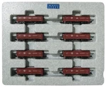 Kato Gauge HO-9500 Limestone Hopper Car Set 8PCS With Cover, Realistic Detail. Fixed Price $234.97.