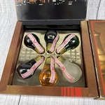 Tempo Light Bulb Bottle Liqueur Set Of 6 W/ Tax Stamps Italy Imported Vintage. Fixed Price $29.99.
