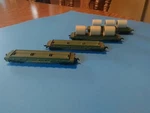 Ho Scale Mantua Western Maryland Pipe Cars #2475 Train Lot. Fixed Price $22.50.