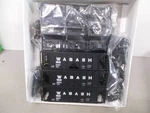 Kato # 38-0205 Wabash 70 Ton Covered Hopper 3-CAR Kit Scale Lot--t. Fixed Price $40.00.