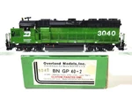 Overland Omi Bn Emd GP40-2 Burlington Northern #3040 Ho Brass Model #5572.1. Fixed Price $849.95.