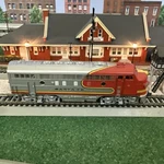 Mrc CB101 Ho Scale Emd F7A Diesel Locomotive Atsf Santa Fe Railroad #300C. Fixed Price $44.99.