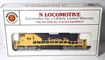 Bachmann Scale Santa Fe SD40-2 Warbonnet #5043 W/ Blinking Light Locomotive. Fixed Price $69.99.