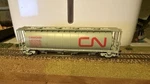 Scale Rapido 3800 Cf Covered Hopper Procor. Fixed Price $50.00.