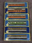 Ho Rivarossi Ahm Passenger Train Cars Lot Of 6 Pennsylvania Baltimore Ohio +. Fixed Price $109.99.