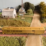 Ho Brass Cascade 2440 Northern Pacific # 1495-96 Baggage-dorm. Unpainted. Iob.. Fixed Price $149.00.