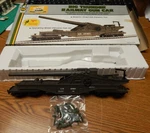 Ahm 11114 U.s. Army Big Thunder Railway Gun Car Used In Box Ho Scale Lqqk. Fixed Price $25.00.