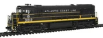 (2) Rivarossi Ho Acl Ge U25C Atlantic Coast Line #3012, #3016 Dcc Sound Nib. Fixed Price $179.95.