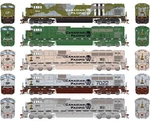 Athearn Genesis Ho Emd SD70ACU Canadian Pacific Cp #5-UNIT Set Dc Led ATHG1145. Fixed Price $1345.98.