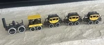 Ho Bachmann Dewitt Clinton Train Engine Tender 3 Cars Untested.. Fixed Price $34.95.