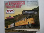 Atlas Trainman Set Csx With GP15-1 Locomotive Item #2101. Fixed Price $375.00.