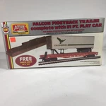 Ahm Ho Falcon Piggyback Trailer W/51 Flat Car & Dock-unopened-new Kit 11103. Fixed Price $20.99.