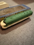 Ahm Ho Scale Southern 6701 Diesel Locomotive Green White Vintage Model Train. Fixed Price $32.99.
