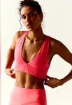 Fp Movement Never Better V-neck Bra Sz Small In Electric Sunset Nwot. Fixed Price $22.50.
