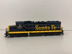 Atlas 7562 Ho Scale Santa Fe Sd 24 Diesel Locomotive #901 W/dcc Custom Ex/box. Fixed Price $185.00.