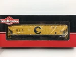 Intermountain Chessie System 4750 Cu Ft 3-BAY Covered Hopper B&o #603868. Fixed Price $50.00.