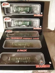 Atlas Huron Central 2-BAY Offset Side Hopper Cars W/loads, 5 Number Pack. Fixed Price $100.00.