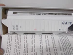 Intermountain Gatx 18 Rib 3-BAY Covered Hopper Car # 4735 Kit Scale. Fixed Price $20.00.