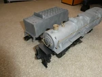 Mth Scale Diecast 2-8-2 Undecorated Steam Locomotive And Tender Car No Motor. Fixed Price $199.00.