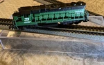 Life-like Scale Item #7841 GP38 Loco Burlington Northern #2098. Runs Great!. Fixed Price $85.00.