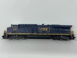 N Scale Fox Valley Models ES44AC Powered Diesel Locomotive Csxt #3026. Fixed Price $115.00.