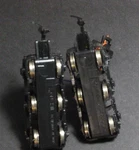 Ho Mehano SD40-2 Wheel Trucks Pair. Fixed Price $35.00.