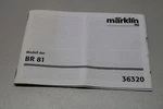Rklin 36320 Operating Manual Steam Locomotive Series 81 Spu H0. Fixed Price $6.15.