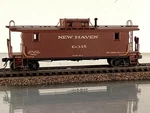 Nj Custom Ho New Haven Wood Caboose NE-4 RS-670 Painted. Fixed Price $150.00.