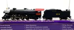 Ho Ihc M9908 2-8-2 Mikado Premier Louisville Nashville L&n # 234. Fixed Price $189.99.