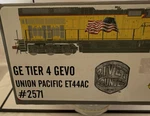 Scaletrains Ho Tier Gevo ET44AC Union Pacific #2571 SXT30547. Fixed Price $200.00.