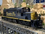 Ho Scale Broadway Alco RSD-15 Dcc Loksound Locomotive Santa Fe Light Weathered. Fixed Price $239.00.