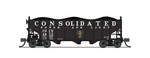 Broadway Limited 7161 Scale Consolidated Power & Light 3-BAY Hopper (2). Fixed Price $44.69.