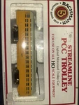 Bachmann Streamline Pcc Trolley Ho Yellow Tested. Fixed Price $29.99.