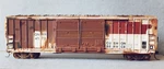 Athearn Ho Scale - Gnwr 4173 50' Fmc 5077 Dbl Door Custom Weathered. Fixed Price $54.98.