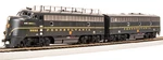 Broadway Limited 8195 Ho F7 Ab Set Prr 9692A/9555B Dgle Stripe A-unit PARAGON4. Fixed Price $315.95.