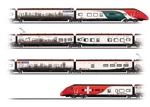 Marklin Ho 39811 + 43466 43667 Class Rabe 501 "giruno" High-speed Train Nib. Fixed Price $1900.00.