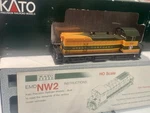 Ho Scale Kato Gn Great Northern NW2 Diesel Locomotive #102. Fixed Price $95.00.