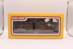 Life-like Ho Scale Great Northern Boxcar Brown Train Vintage W/. Fixed Price $9.87.