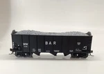 Scale Custom Broadway Limited 3 Bay Bar Ballast Hopper Maintenance Mow - Load. Fixed Price $30.88.