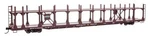 8039 Walthers Ho 89' Flatcar W/bi-level Open Auto Rack Illinois Central #901192. Fixed Price $40.50.