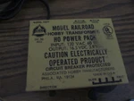 Ahm Ho Power Pack Transformer 70277. Fixed Price $16.00.