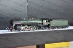 Lemaco Sncf 141 R 1244 Steam Locomotive Model, Museum Display, Used. Fixed Price $1681.55.